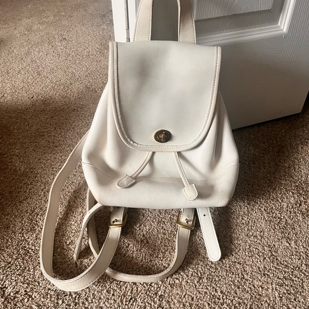 Coach Turnlock Backpack